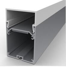 La norme 6063 T5 a mené la Manche en aluminium/largeur maximum menée du profil 34mm de lumière de bande