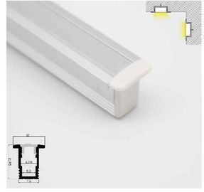 La coutume a mené les profils en aluminium de la Manche de lumière de bande pour la porte/fenêtre/plancher