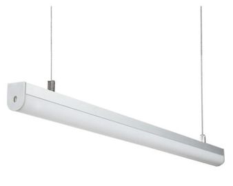 Profils en aluminium d'extrusion anodisés par profil en aluminium de LED montés par suspension pour l'éclairage de plafond