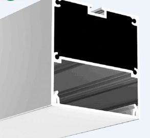 Profil en aluminium d'extrusion d'Alu de l'alliage 6063 de profil de LED monté par suspension extérieure avec du CE Rohs