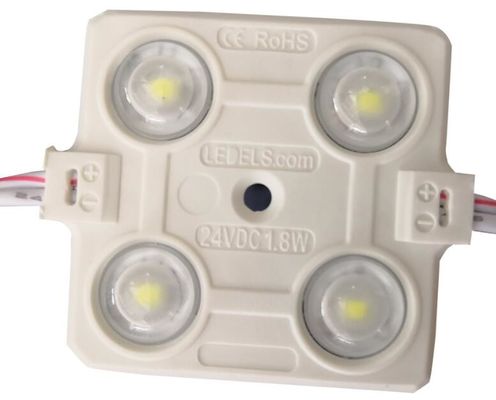 le module de 24V 1.8W 180LM 4 LED pour le caisson lumineux, IP65 SMD 2835 a mené le CE Rohs de puce 5 ans de garantie