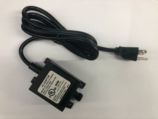 Adaptateur imperméable à C.A. de transformateur de 12VAC 2A 24W pour le transformateur imperméable extérieur de pompe d'eau légère