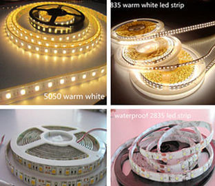 lumières de bande flexibles d'Epistar 3528s 2835s LED de la CE d'UL de lumières de bande de 24v 12v 60leds 30leds LED