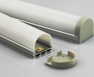 AL4542 a mené l'extrusion en aluminium de lumière de bande/profil mené transparent d'aluminium de bande