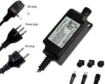 Offre imperméable d'adaptateur de puissance d'IP68 LED 12v 24v pour des télévisions en circuit fermé, matériel d'ABS