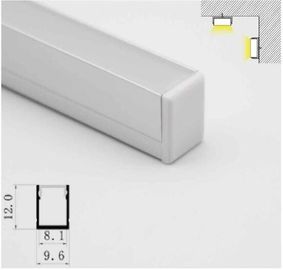 Extrusion en aluminium de finition anodisée de profil de LED pour le mur de Cabinet de plancher, radiateur