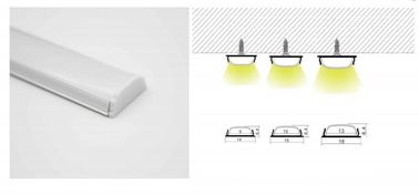 la couverture de diffuseur menée par 11mm de la Manche de support de lumière de bande, radiateur a mené le profil de bande