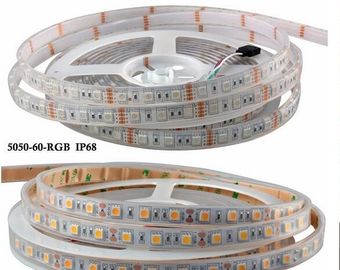 Lumières de bande flexibles auto-adhésives de LED imperméables avec la largeur de carte PCB de 2200k-2500k le TDC 10mm