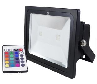 Noir/argent logeant la lampe d'inondation de l'ÉPI LED de 150W RVB IP65 pour l'éclairage de jardin