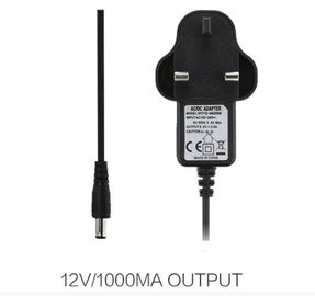 C.A. de bâti de mur à l'alimentation d'énergie d'adaptateur de puissance de C.C 12v pour la caméra de télévision en circuit fermé/bandes menées
