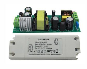 la tension constante d'adaptateur de puissance de 24v 1a LED a mené le triac dimmable 12v 1.5a 1.8a 2a de conducteur