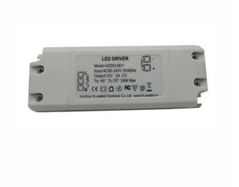 La tension constante 12v 24w a mené l'efficacité des LPS 87% d'adaptateur de puissance du conducteur LED