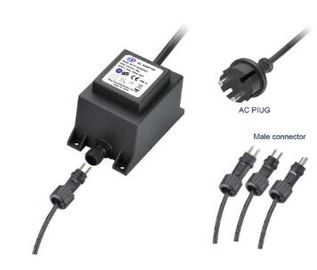 IP68 imperméabilisent le transformateur pour l'éclairage de piscine de lumières de jardin, alimentations d'énergie extérieures de 24VAC 100W 200W 250W IP68
