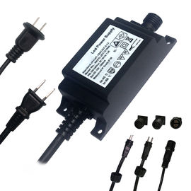 Entrée d'Ac110~240V, transformateur imperméable de 12Vdc 36W 40W IP68 pour des lumières de gardon, alimentation d'énergie extérieure