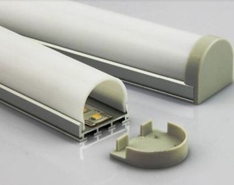 L'extrusion imperméable A2623 des profils LED d'aluminium de LED pour la LED dépouille la longueur de 2m