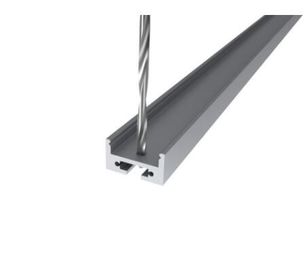Profil en aluminium d'extrusion d'Alu de l'alliage 6063 de profil de LED monté par suspension extérieure avec du CE Rohs