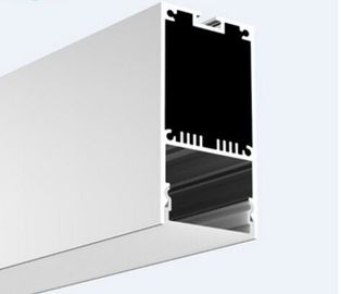 l'aluminium de pendant de 38mm*80mm a mené le canal avec la couverture givrée par PC, extrusion de l'alu ALP3880