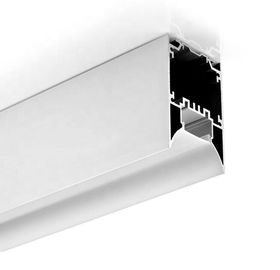 profils en aluminium du module linéaire LED du pendant LED d'éclairage indirect de 50mm*75mm pour les bandes menées