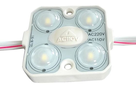 1.5w 140LM 110VAC 220VAC a entré le volatge élevé a mené le module pour la boîte de signe de Lightbox de lettre de la Manche