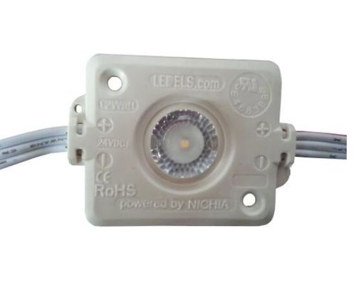 l'entrée de 1.2W 120lm Nichia 24Vdc a mené le module pour la boîte de la publicité de caisson lumineux, 1pcs a mené le module
