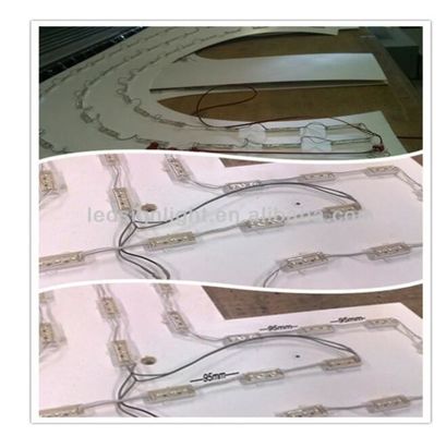 24W 24LM Slim&amp;Mini a mené le froid de module de la lettre 3led de la Manche de module blanc pour la boîte de la publicité de lettre de canal
