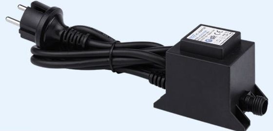 Adaptateur imperméable à C.A. de transformateur de 12VAC 2A 24W pour le transformateur imperméable extérieur de pompe d'eau légère